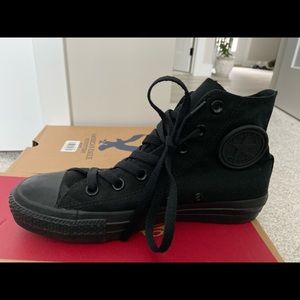 Black Hightop Converse